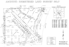 Complete Registered Land Survey of Sky Manor